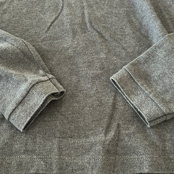 LACOSTE grey hooded long sleeve size 10 - Picture 2 of 7